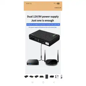 MINI UPS POE 10400 mAh miniatura 4