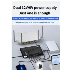 MINI UPS POE 10400 mAh miniatura 5