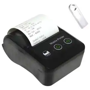 Impresora térmica Bluetooth (se dan con 10 rollo) miniatura 1